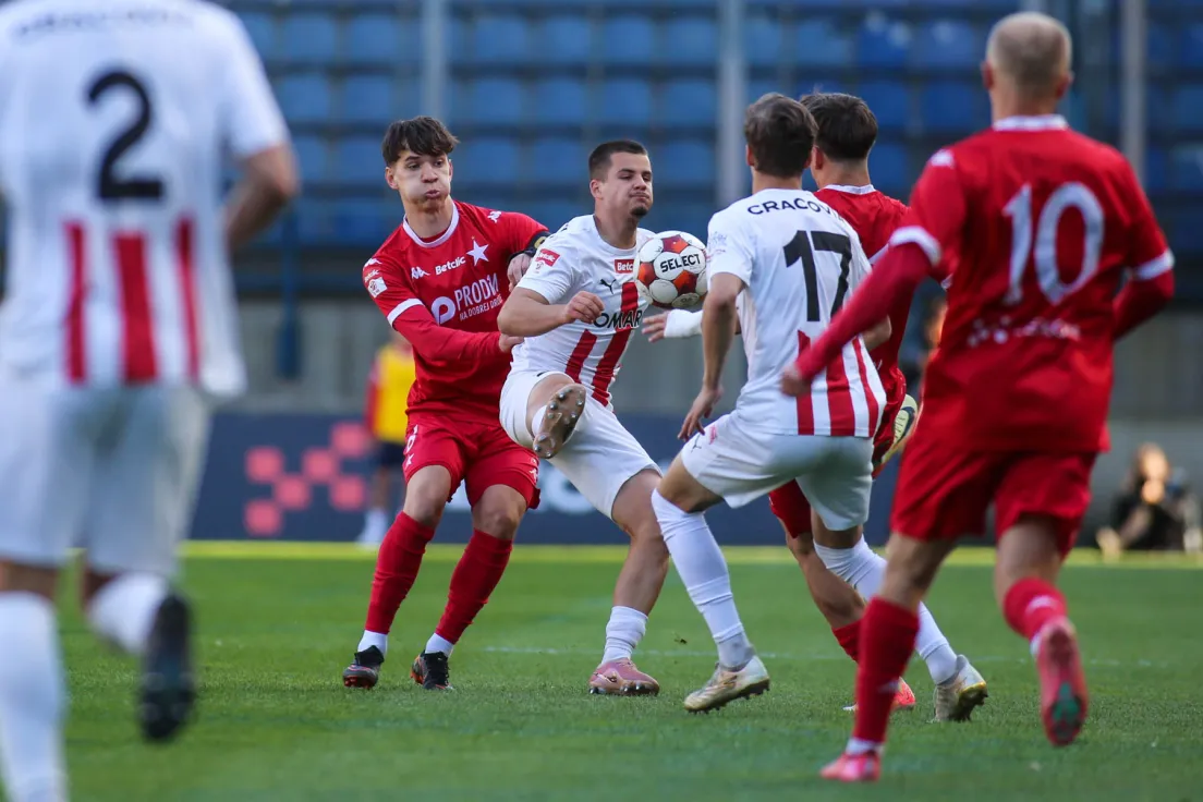 Mecz Wisła II Kraków - Cracovia II