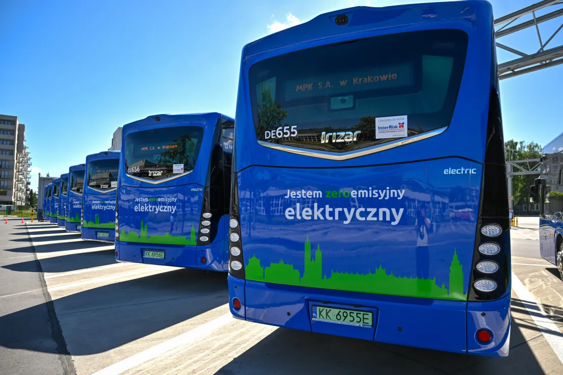 Prezentacja nowych autobusów elektrycznych Irizar