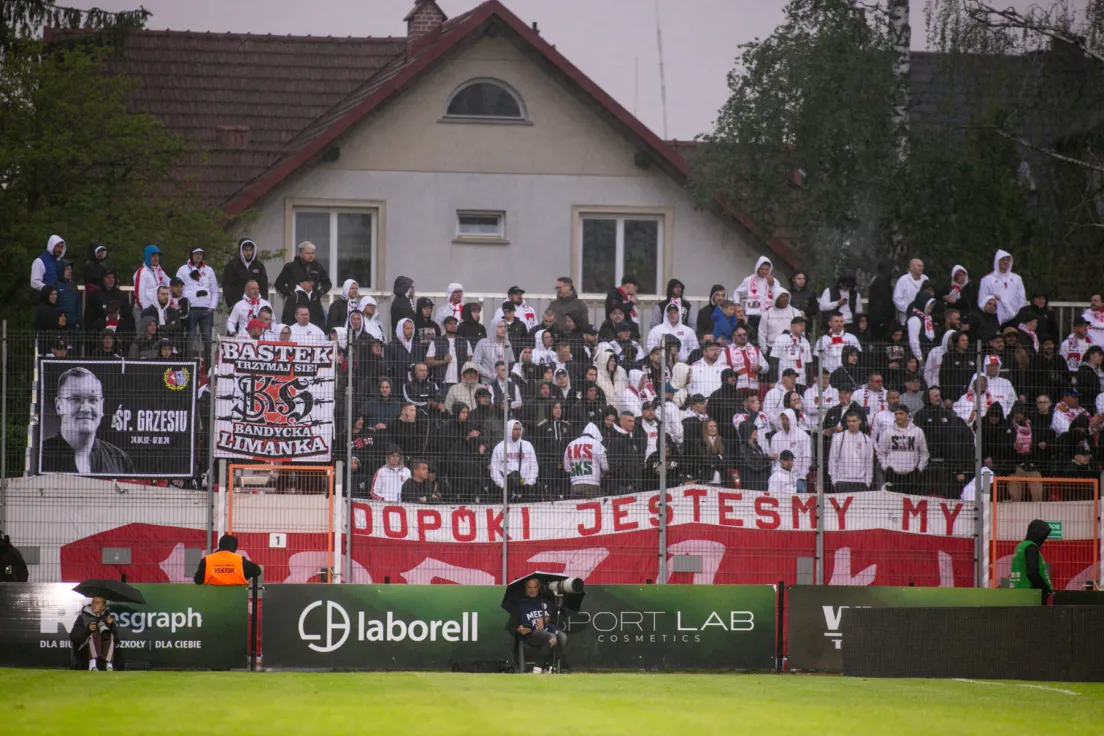 Mecz Puszcza Niepołomice - ŁKS Łódź