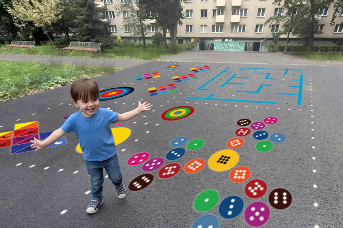 Wizualizacje modernizacji placu zabaw przy ul. Opolskiej 