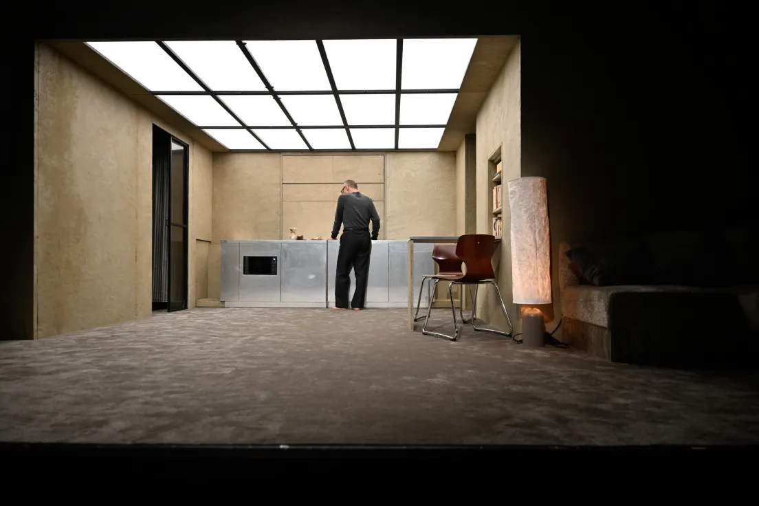 Spektakl „Samotny mężczyzna” w teatrze Ludowym