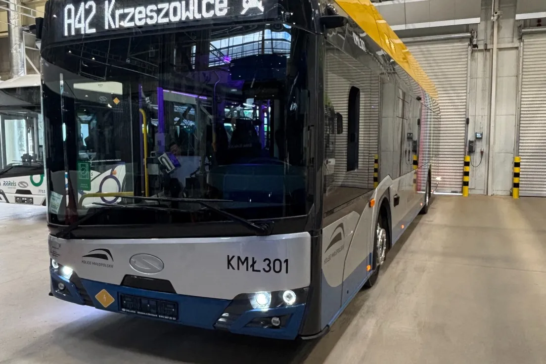 Nowy autobus Małopolskich Linii Dowozowych