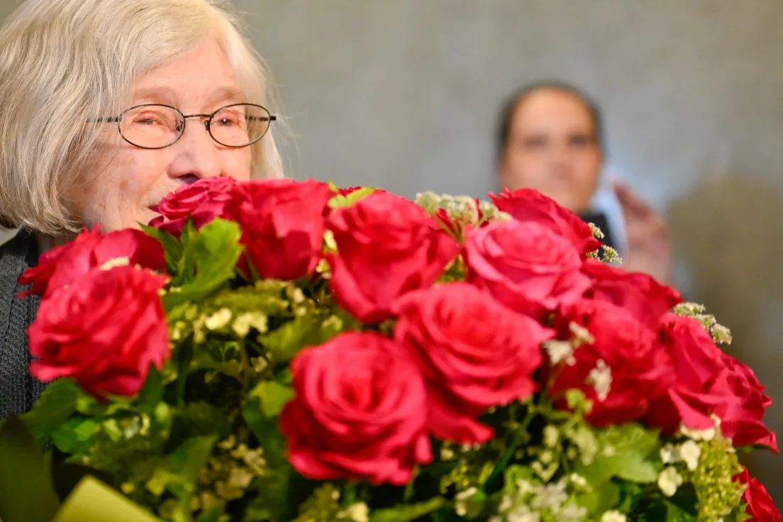 Nadanie honorowego obywatelstwa miasta Krakowa Krystynie Zachwatowicz-Wajdzie