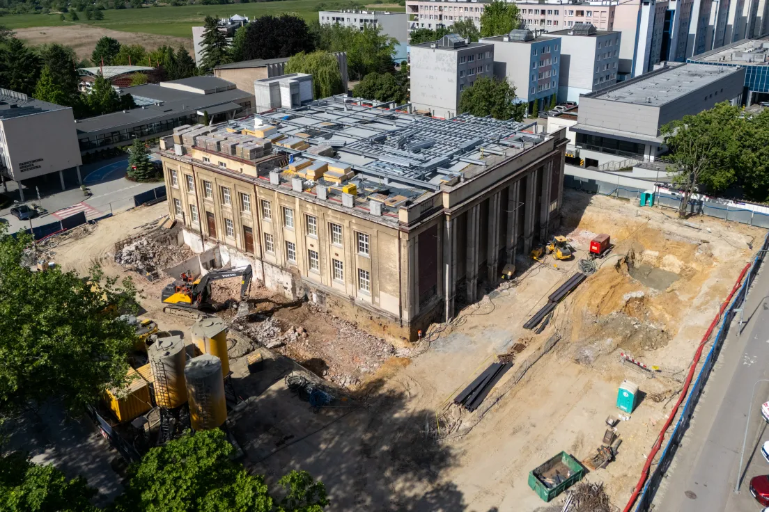 Przebudowa dawnego kina Światowid