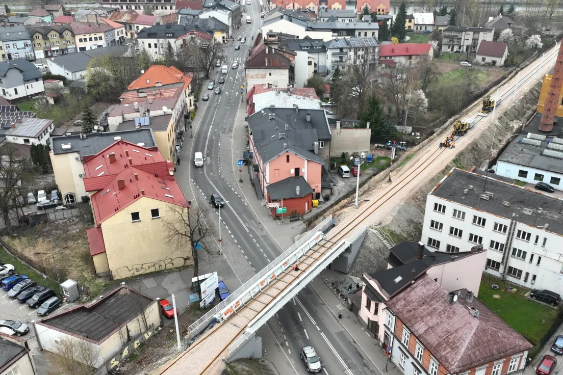 Modernizacja linii Sucha Beskidzka – Żywiec