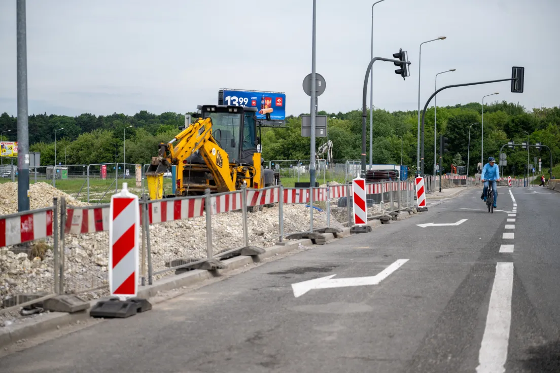 Budowa DDR przy Walerego Sławka