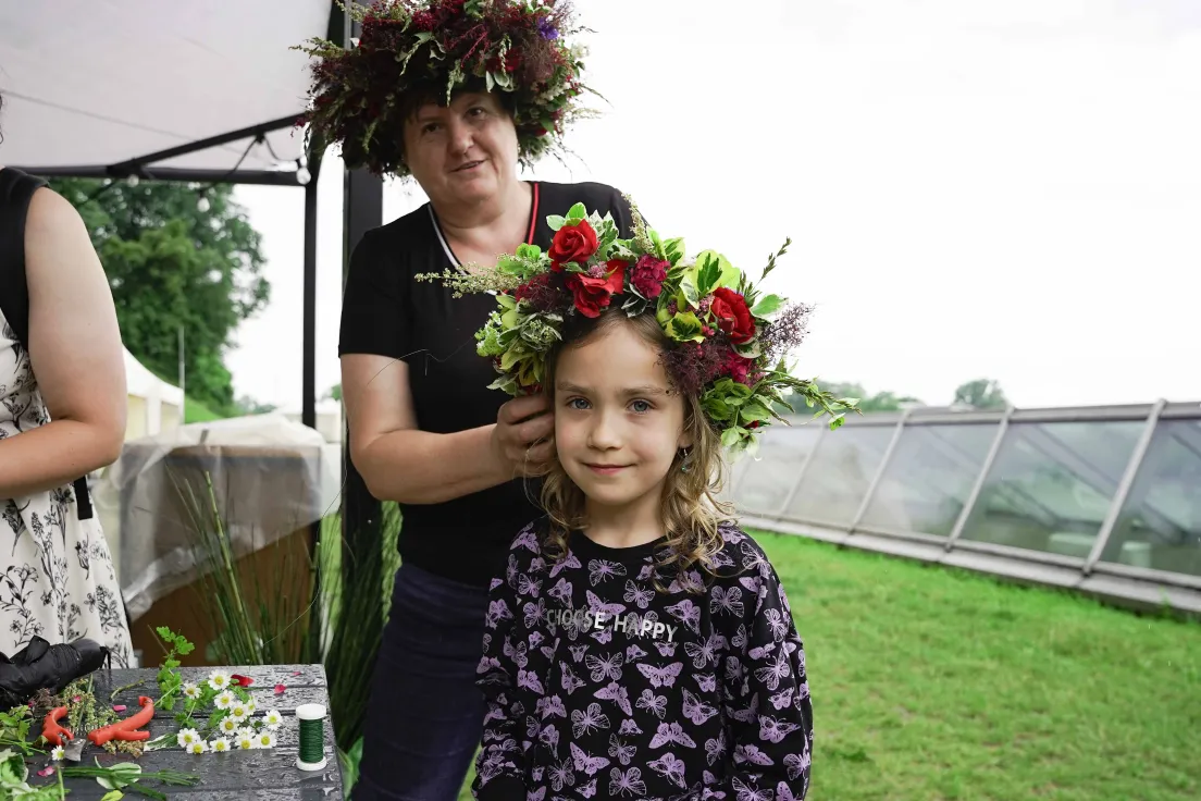 Warsztaty z robienia wianków