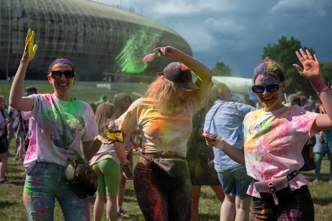 Festiwal kolorów w Tauron Arena Garden