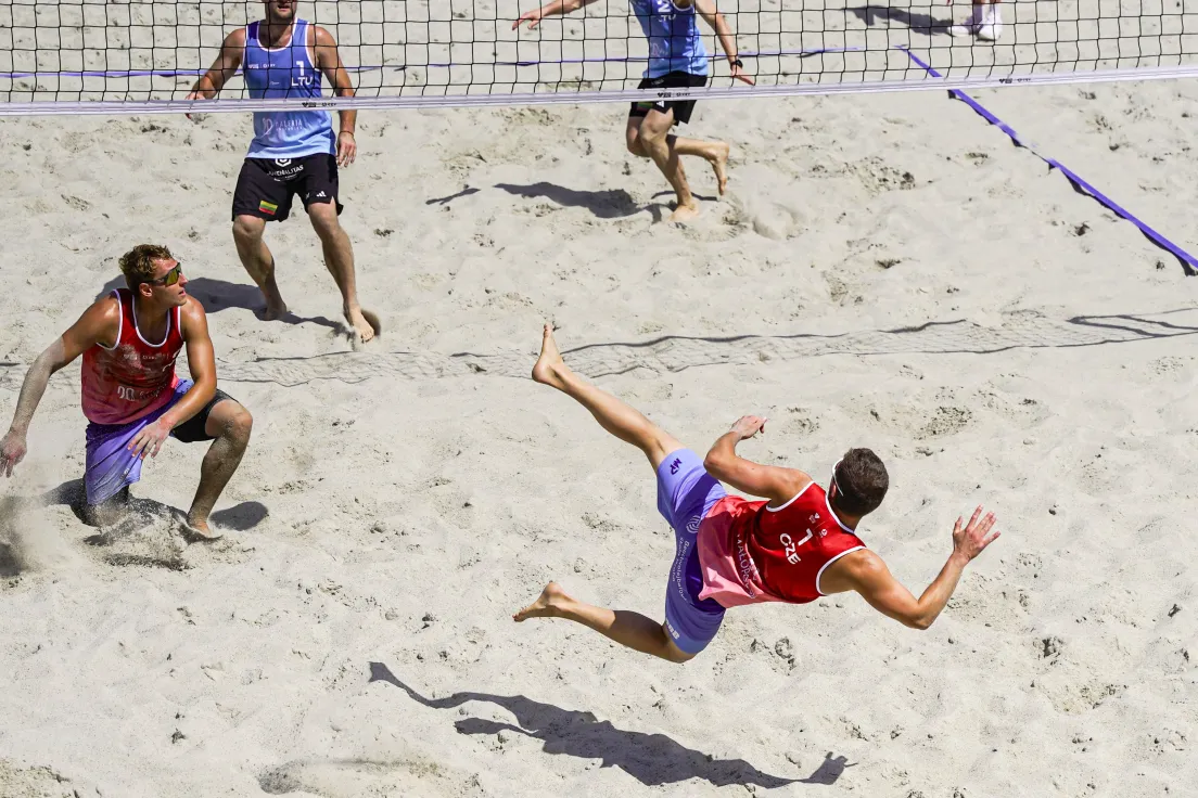 Mecz siatkówki plażowej 2026