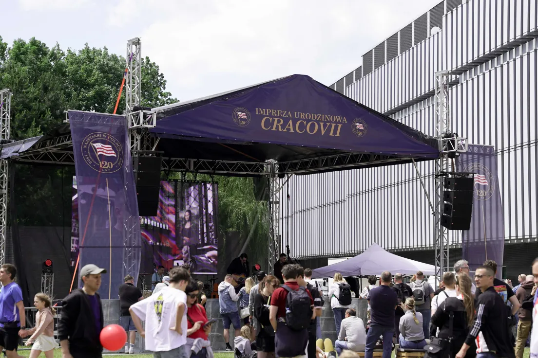 Piknik z okazji 120'lecia Cracovii