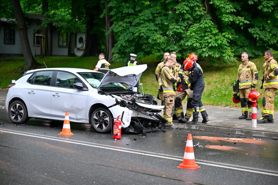 Wypadek na ul. Prądnickiej