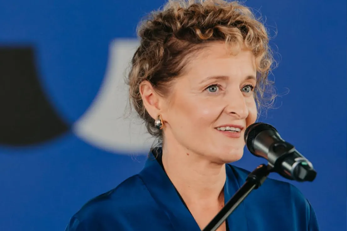 Karolina Bisping Adamik z Fundacji FINE.