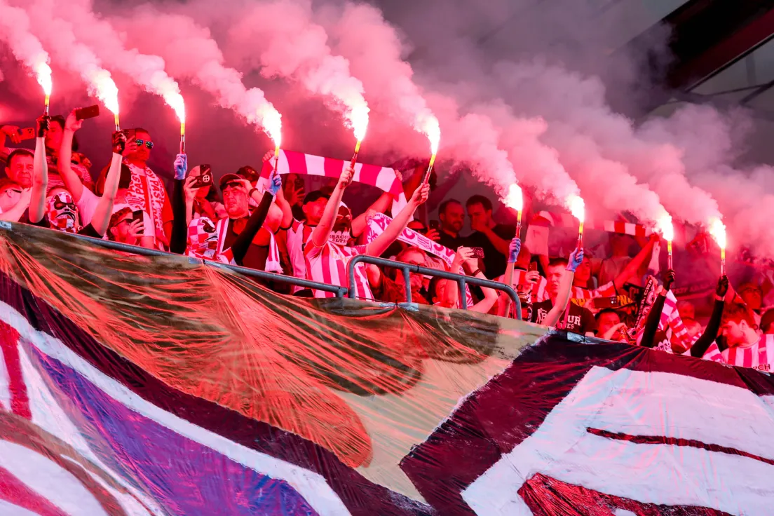 Mecz Cracovia - Korona Kielce, zdjęcie ilustracyjne 