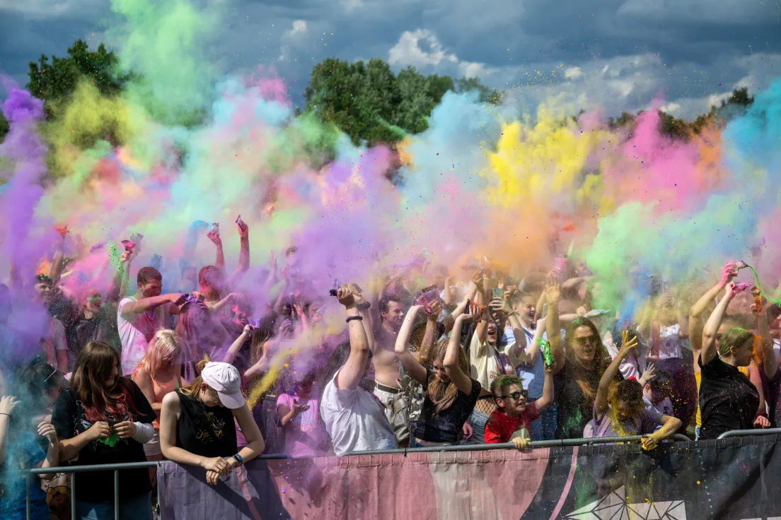 Festiwal kolorów w Tauron Arena Garden