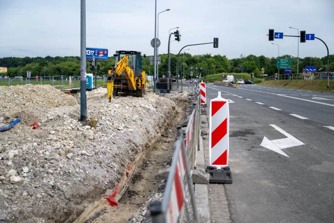 Budowa DDR przy Walerego Sławka