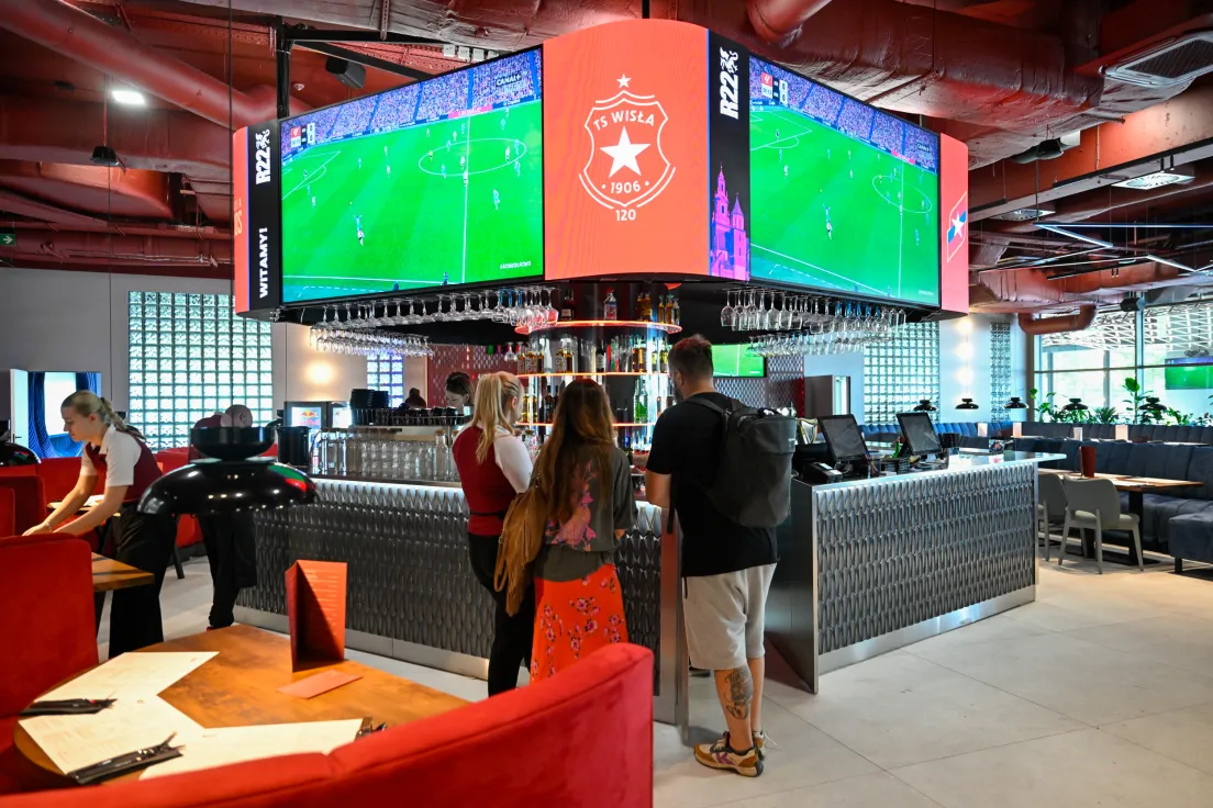 Restauracja R22 na stadionie Wisły Kraków