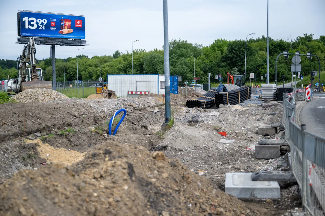 Budowa DDR przy Walerego Sławka