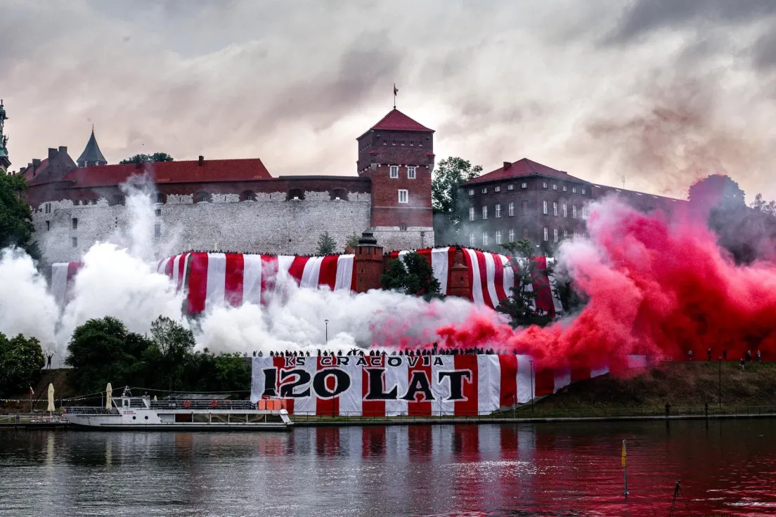 Odpalone race w rejonie Wawelu