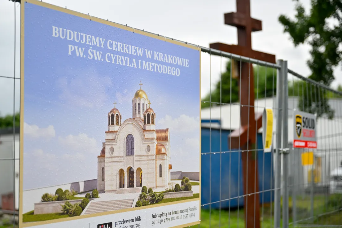 Budowa cerkwi przy ul. Wioślarskiej