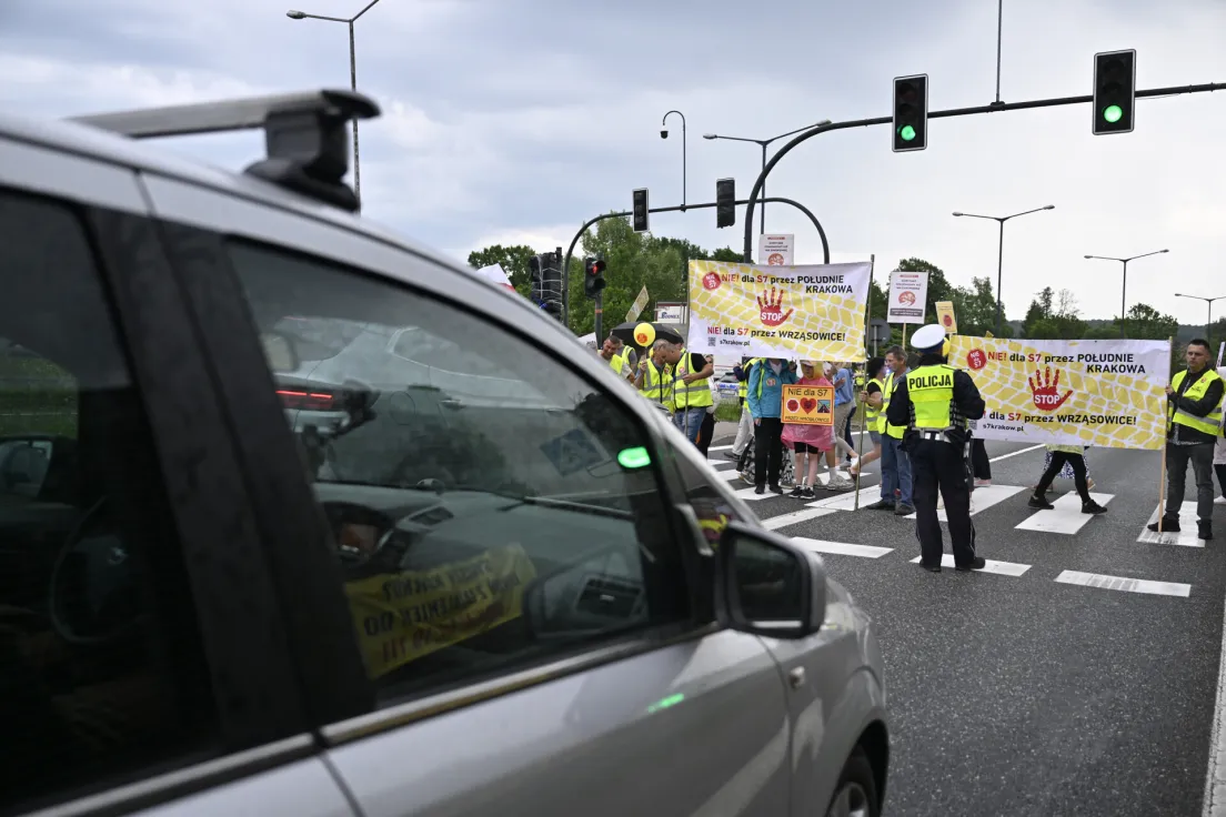 Protest w sprawie S7