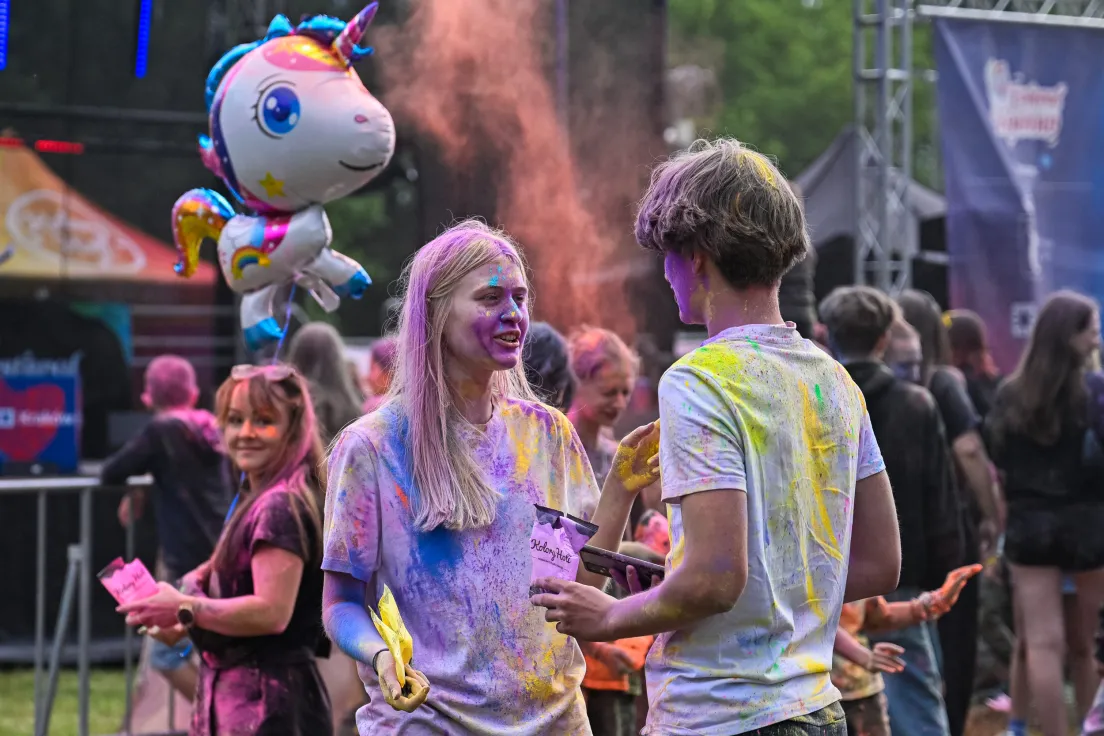 Festiwal kolorów w Tauron Arena Garden