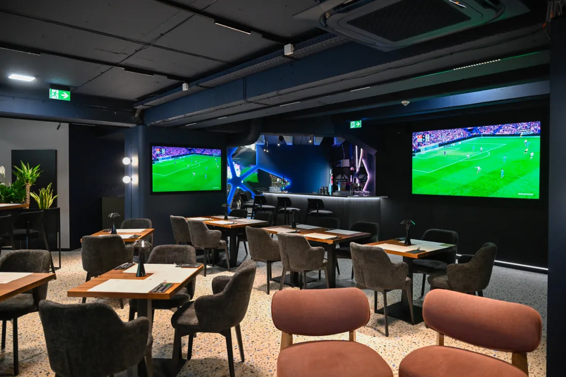 Restauracja R22 na stadionie Wisły Kraków