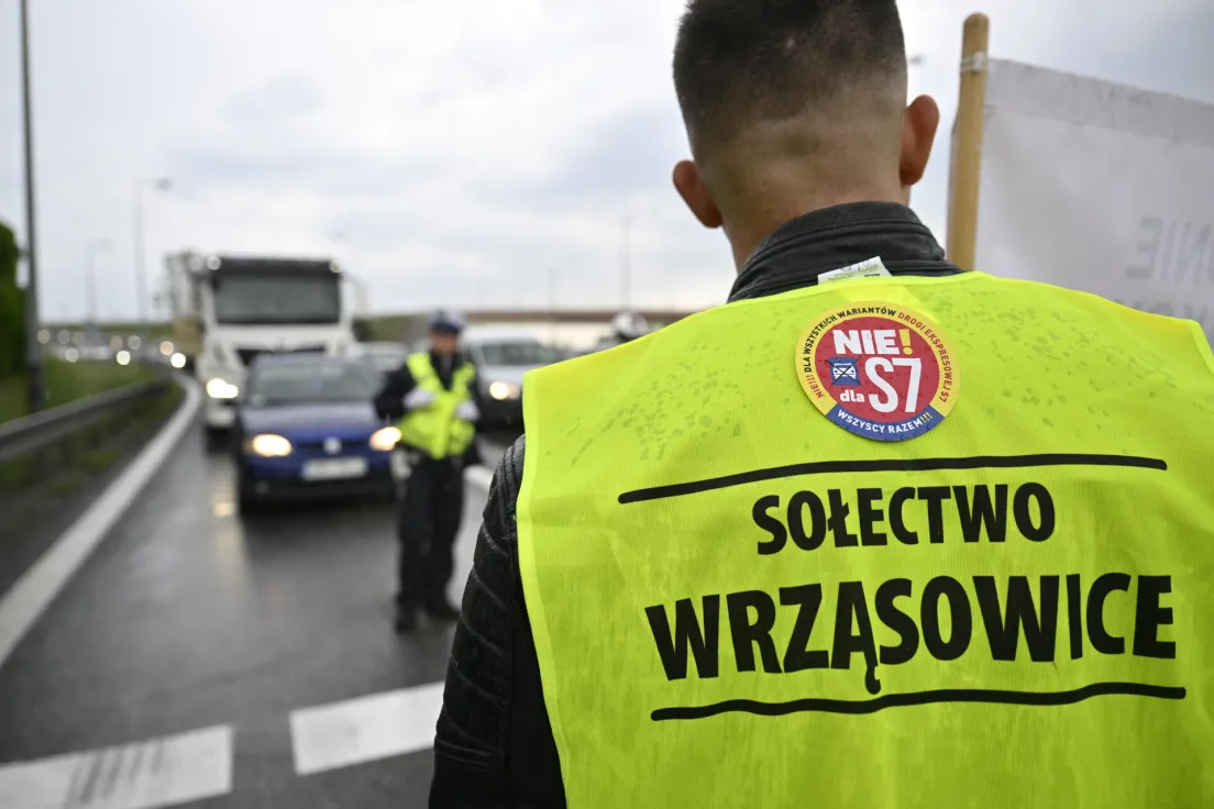 Protest w sprawie S7