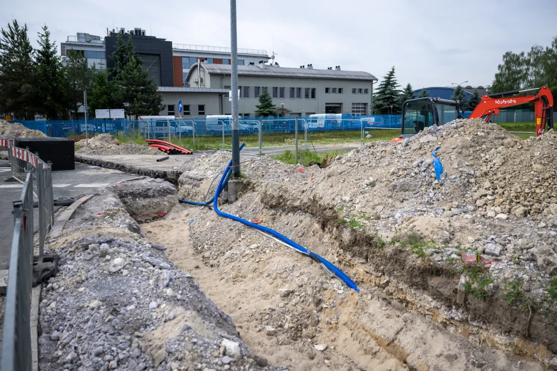 Budowa DDR przy Walerego Sławka