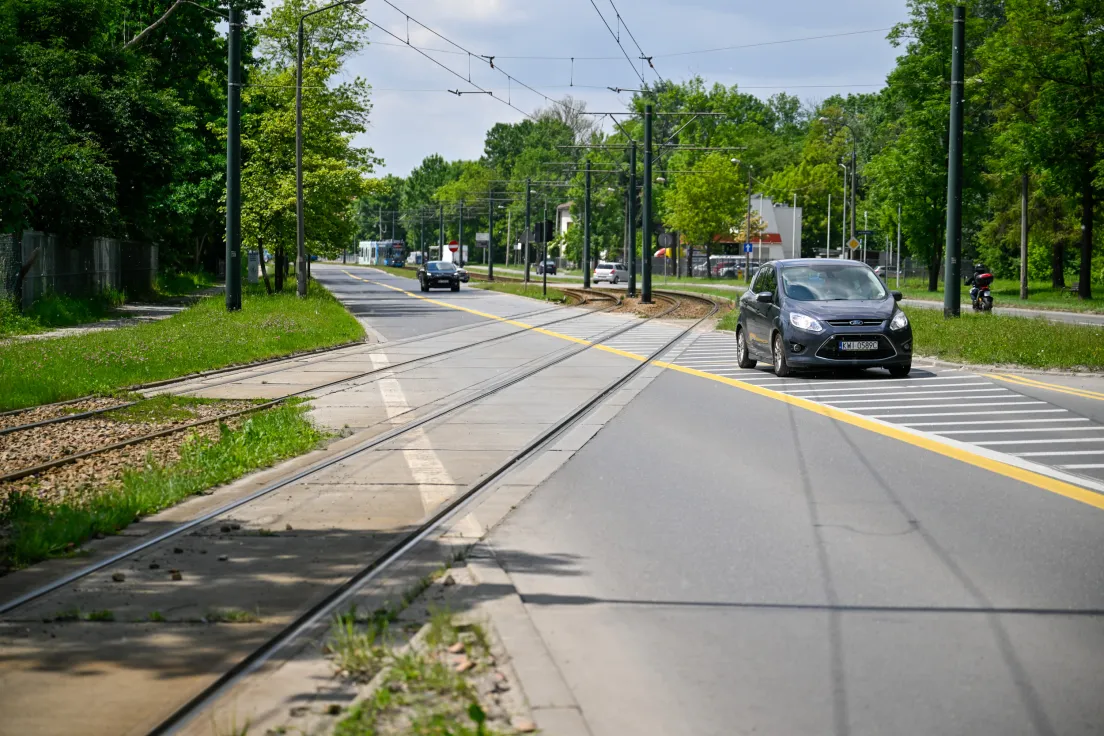 Torowisko na ul. Kocmyrzowskiej