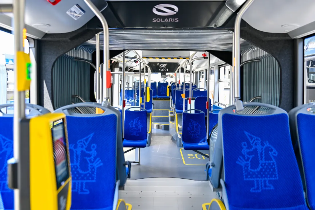 Przekazanie 15 nowych autobusów elektrycznych Solaris dla MPK
