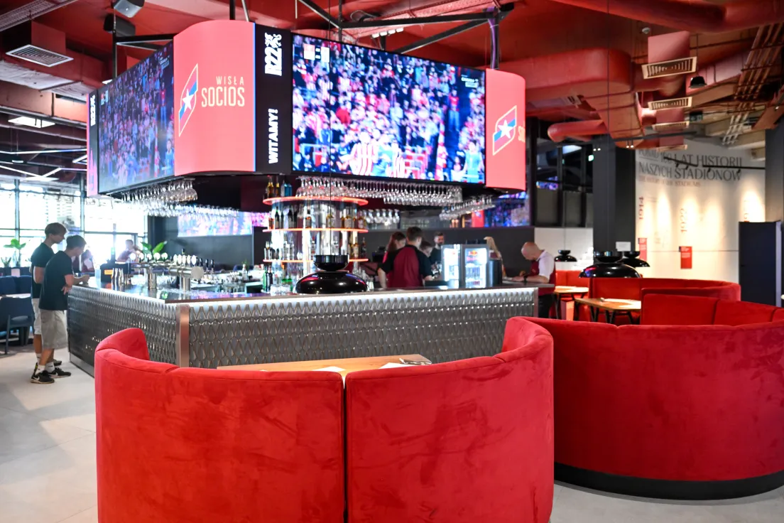 Restauracja R22 na stadionie Wisły Kraków