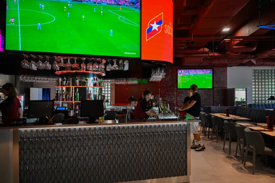 Restauracja R22 na stadionie Wisły Kraków