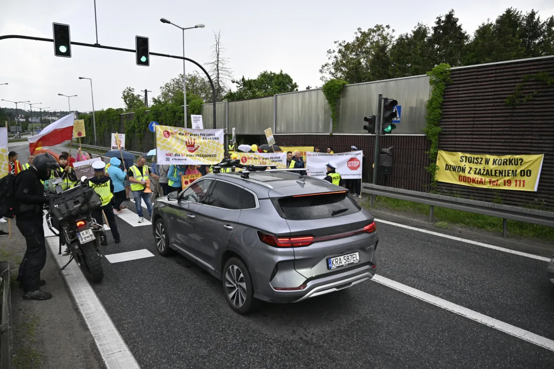 Protest w sprawie S7