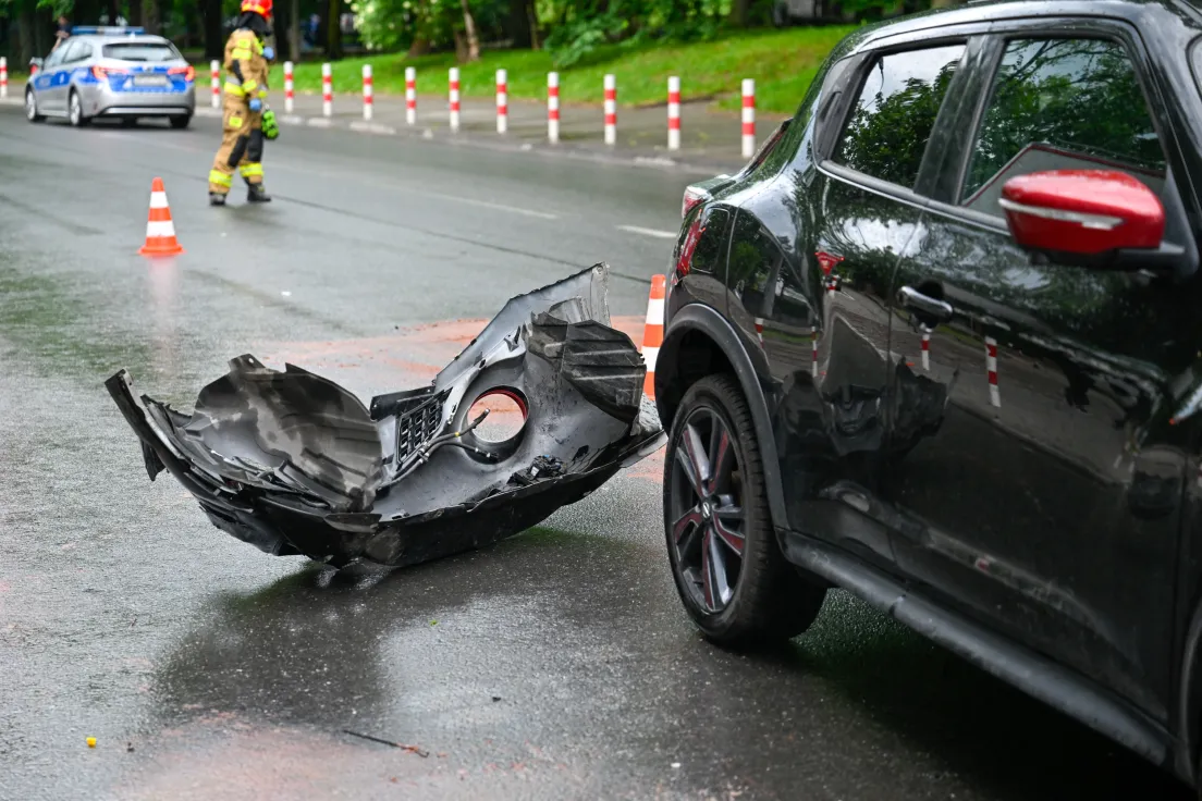 Wypadek na ul. Prądnickiej