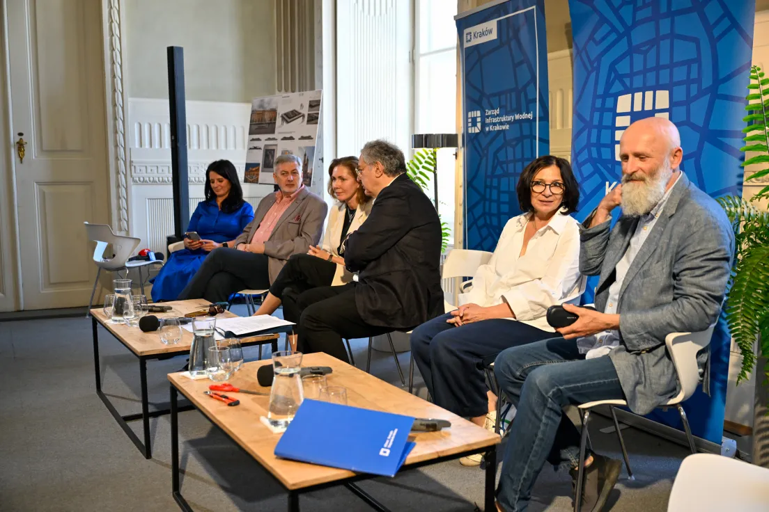 Prezentacja zwycięskiego projektu na nową fontannę na Rynku Głównym