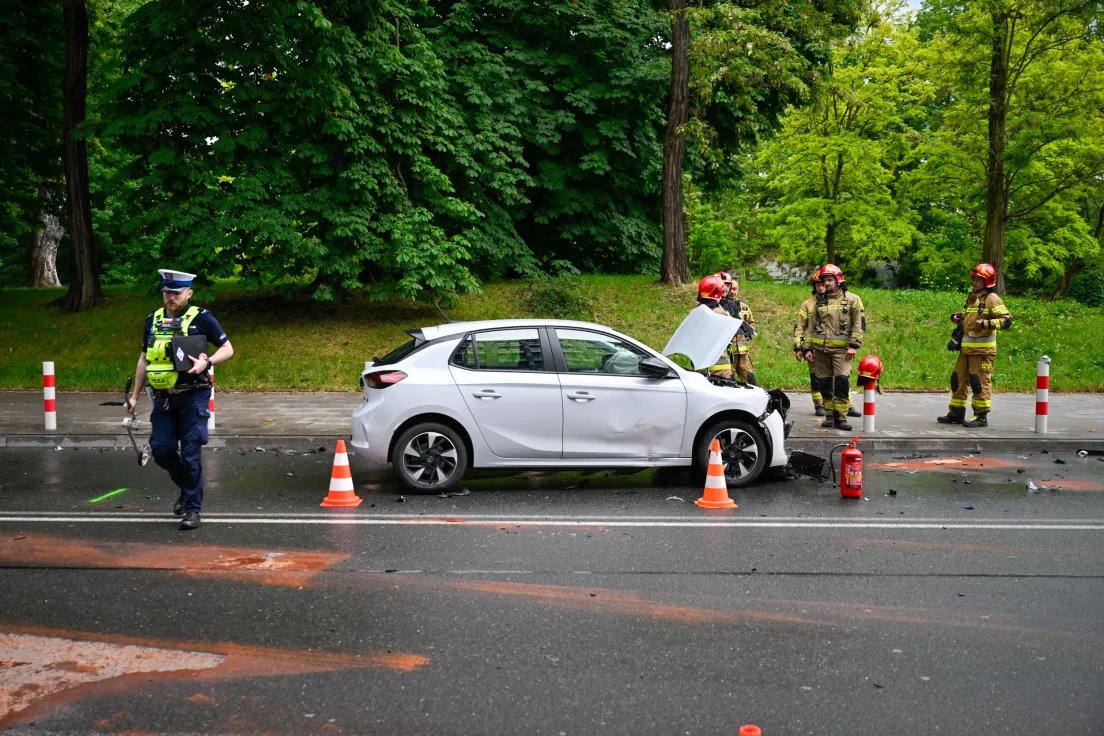 Wypadek na ul. Prądnickiej