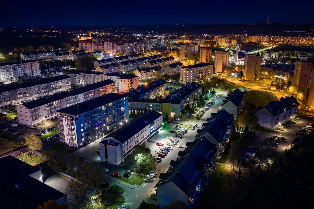 Tarnów nocą