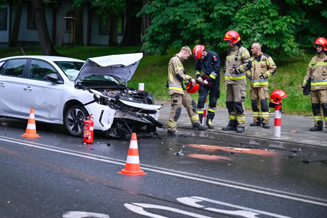Wypadek na ul. Prądnickiej