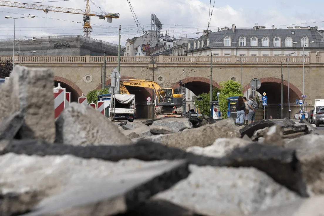 Remont ul. Grzegórzeckiej
