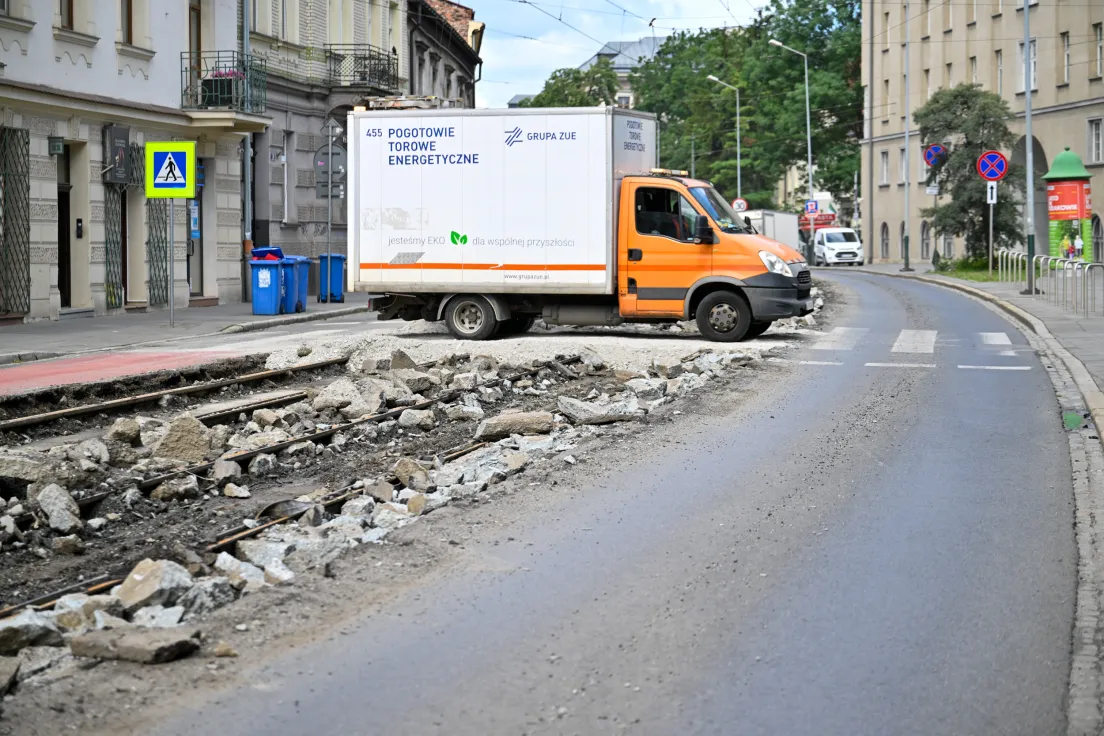 Remont ul. Grzegórzeckiej