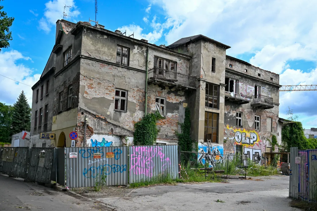 Pustostan przy ul. Grzegórzeckiej