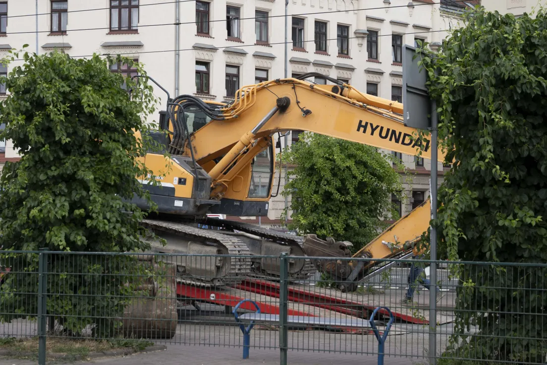 Remont ul. Grzegórzeckiej