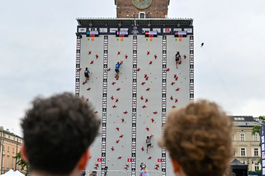 Puchar Świata we wspinaczce sportowej na czas odbywające się na Rynku Głównym