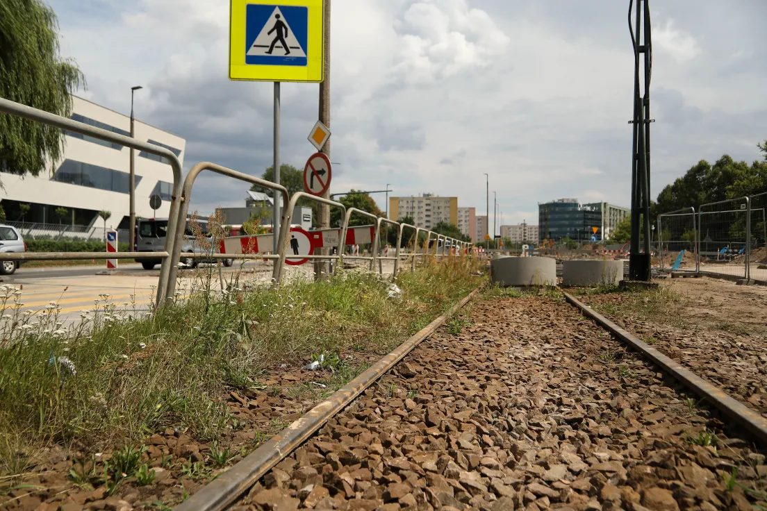 Prace przy budowie P&R Bronowice