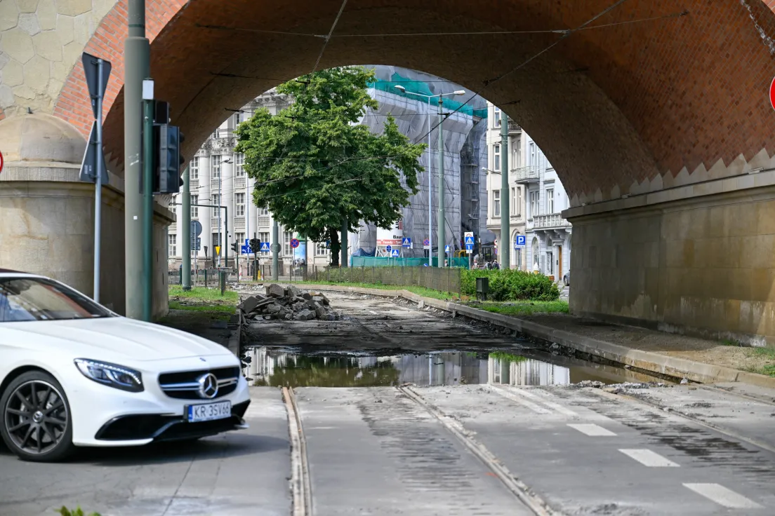 Remont ul. Grzegórzeckiej