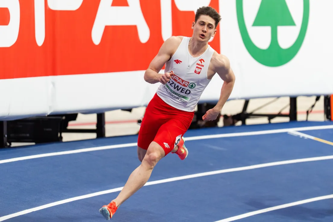 Lekkoatleta Maksymilian Szwed