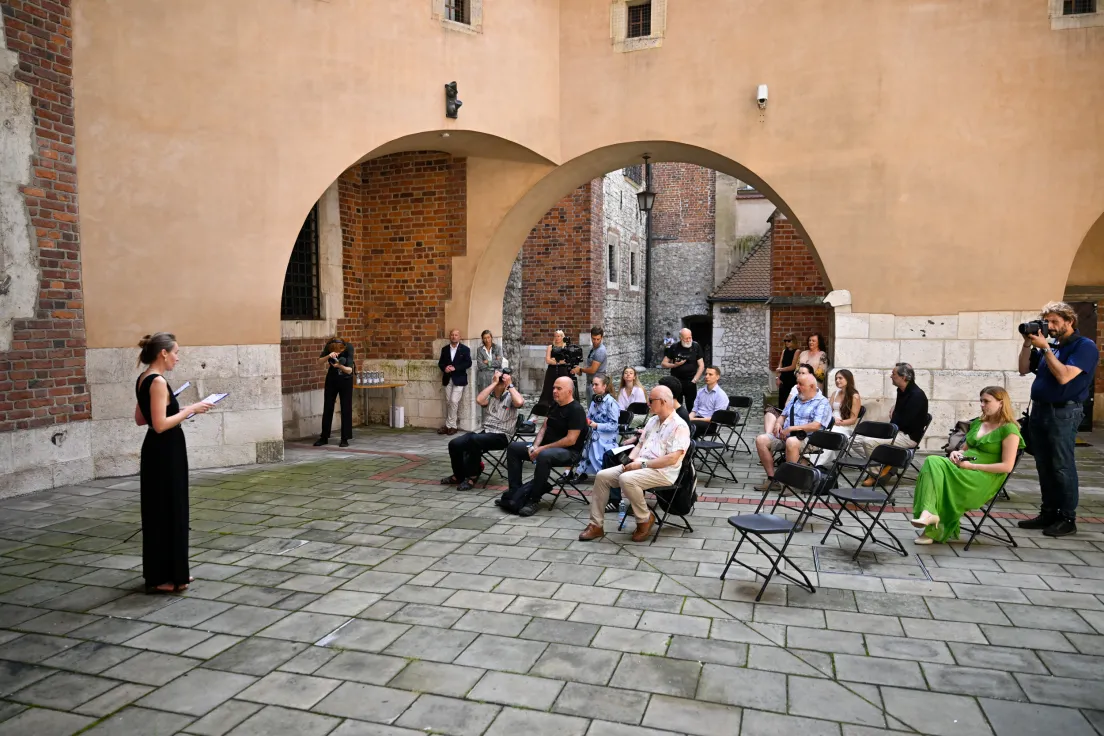 Konferencja zapowiadająca festiwal Wawel o zmierzchu