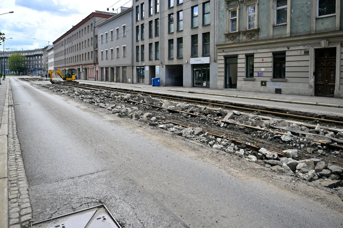 Remont ul. Grzegórzeckiej