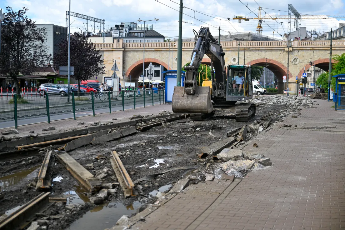 Remont ul. Grzegórzeckiej
