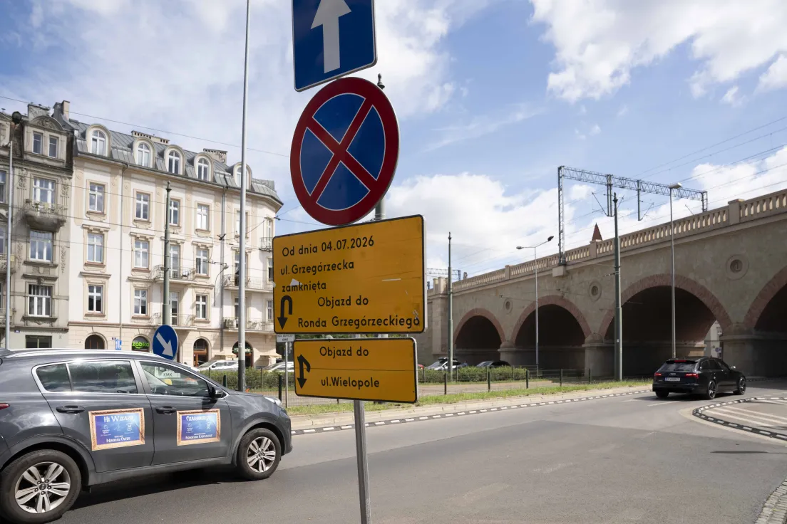 Remont ul. Grzegórzeckiej